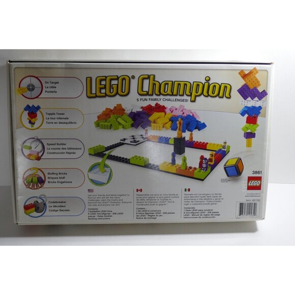 LEGO Champion Game #3861 COMPLETE - Picture 10 of 10
